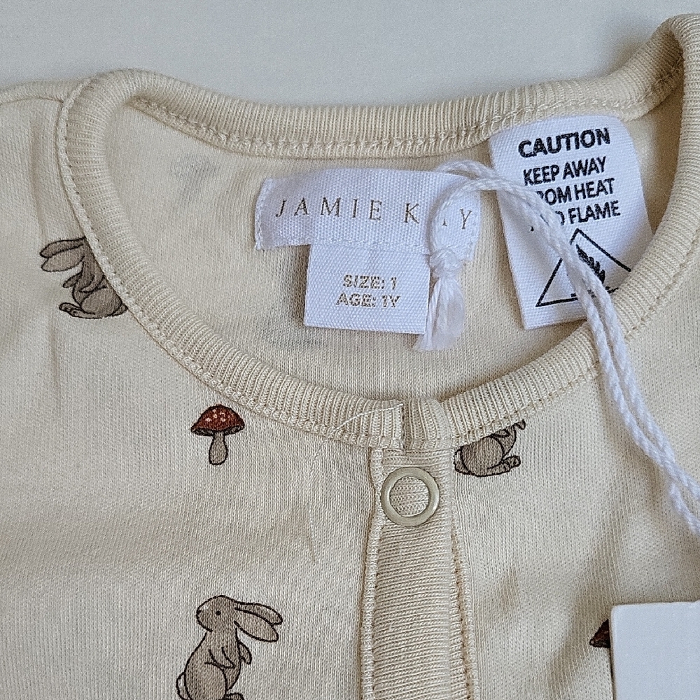 Cream Baby One Piece